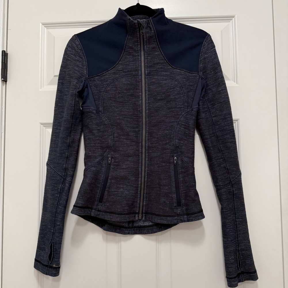 Lululemon navy zip-up
